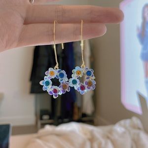 Flower Ring Earrings